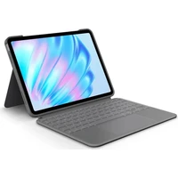 Logitech Combo Touch pouzdro s CZ/SK (ISO) klávesnicí pro iPad Air 11' (2026) šedé - Pouzdra s klávesnicí