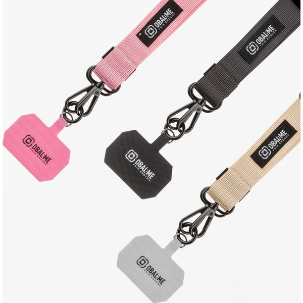 OBAL:ME NeckTag Ribbon popruh na telefon béžový - Popruhy a crossbody - Obrázek a97ed18b1e9a4b78bf2d64c02c880845