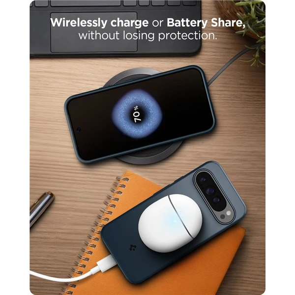 Spigen Thin Fit kryt Google Pixel 9 Pro/Pixel 9 modrý - Pouzdra - Obrázek a991b256e5014bc587efdd68d8e0d0ba