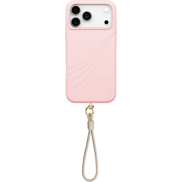 UNIQ Coehl Serina MagSafe kryt s řemínkem iPhone 17 Pro Max Cloud Pink