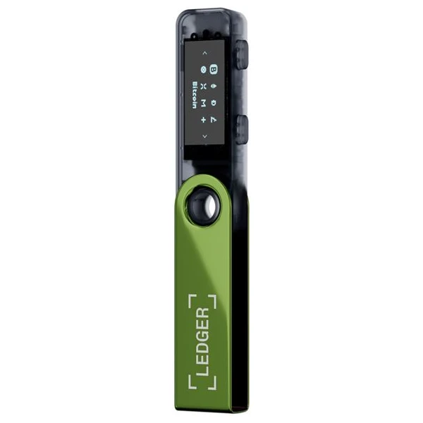 Ledger Nano S Plus krypto peněženka (Android/MacOS/Windows/Ubuntu) Oxidate Green - Krypto peněženky - Obrázek a99cf0feb0164c5c90f6d24dfa32c142
