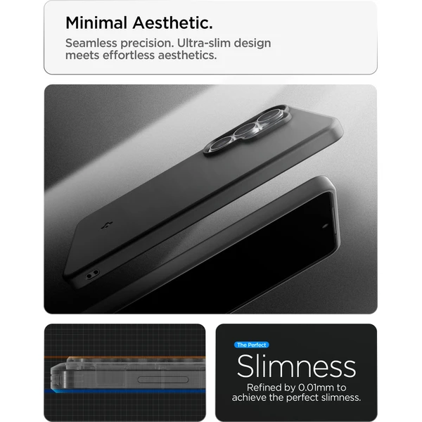 Spigen Thin Fit MagSafe kryt Samsung Galaxy S26 Ultra black - Pouzdra - Obrázek a9a49982818f4608921b0bc9e8ce1e60