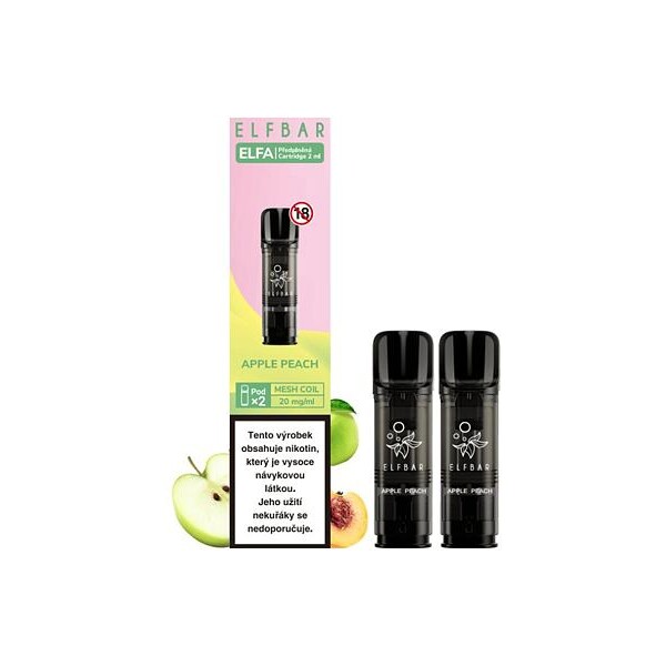 Elf Bar ELFA předplněné kapsle Apple Peach 2ks