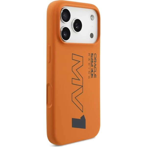 Oracle Red Bull Racing Silicone MV1 MagSafe kryt iPhone 17 Pro oranžový - Pouzdra - Obrázek a9e7ed77966847febf0d50a13119e10e