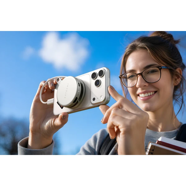 Satechi OntheGo 5-in-1 Multiport Adapter (MacBook Neo) stříbrný - USB huby - Obrázek a9e92093f8d141d7aaf05b3ebc681a06