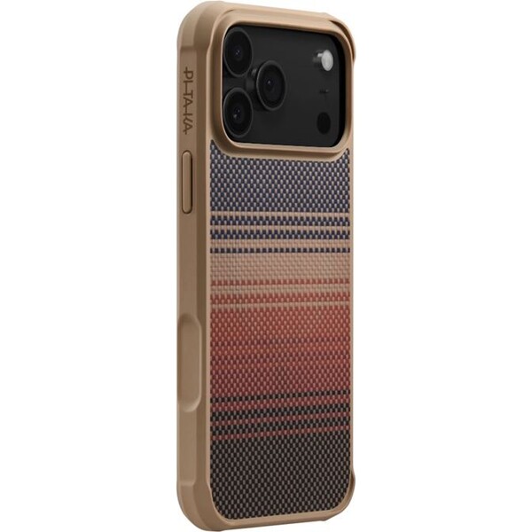 Pitaka Aramid ProGuard Case MagSafe kryt iPhone 17 Pro Max Sunset