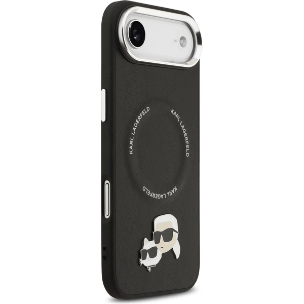 Karl Lagerfeld PU Karl and Choupette Heads Pins MagSafe kryt iPhone Air černý - Pouzdra - Obrázek aa2367cee23a40188dab7ea0360d063f