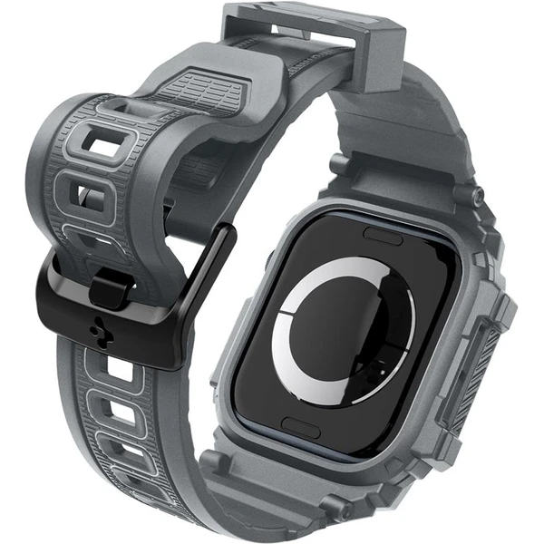 Spigen Rugged Armor Pro řemínek s pouzdrem Apple Watch 10/11 (46mm) šedý - Řemínky - Obrázek aa2380e81bfc41ac9265b6f11cf7cd8e