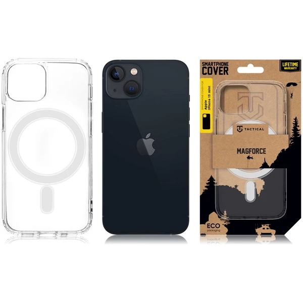 Tactical MagForce Kryt pro Apple iPhone 13 Mini čirý - Pouzdra - Obrázek aa2ca01e431340738b684405c8d84bb8