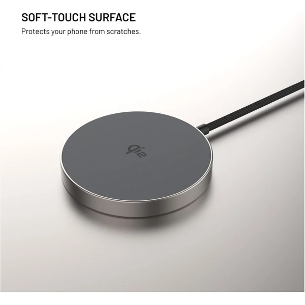 FIXED MagPad Slim MagSafe nabíječka s Qi2, 15W, titanová - Nabíječky - Obrázek aa2ed913c10e40b1b6e41ae0630dd35e