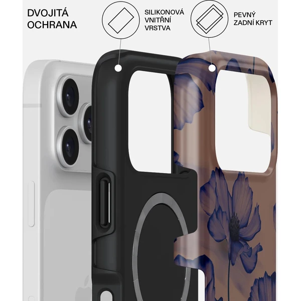 Burga Tough MagSafe kryt iPhone 17 Pro Velvet Night - Pouzdra - Obrázek aa3cabe7fae4402a880b7916840a3369