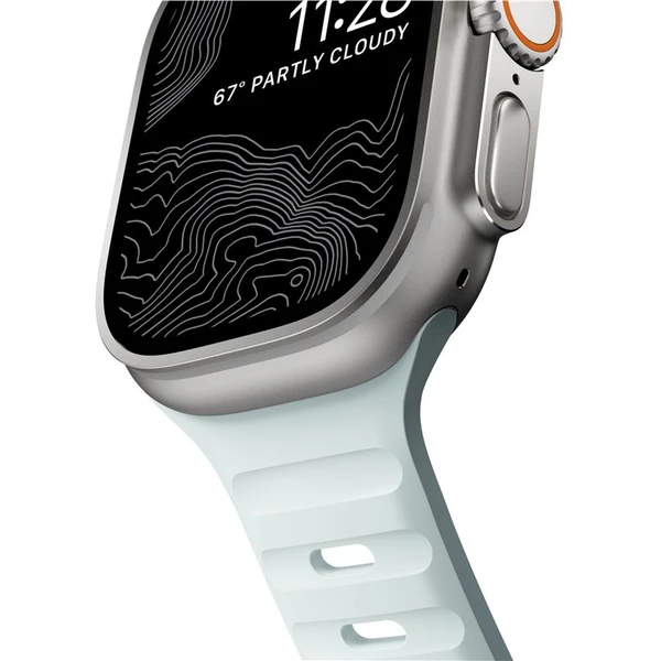 Nomad Sport Strap M/L řemínek pro Apple Watch 49/46/45/44/42mm Ice Blue Glow - Řemínky - Obrázek aa3e3dc56f9c4de784c0d3ef7709d0fd