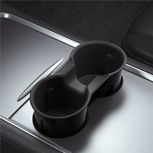 Spigen Center Console Cup Holder Insert Relaxed Grip vložky do držáku nápojů Tesla Model Y/3 - Držáky - Obrázek aa423817ced34bb79c8c3b5a95b45b1e