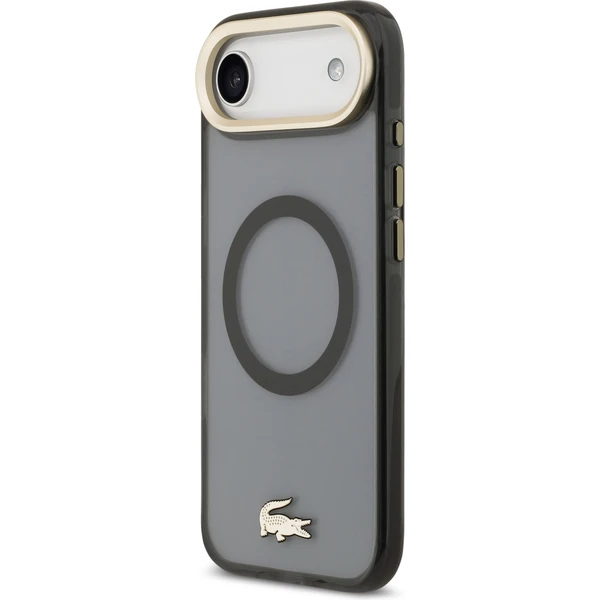 Lacoste PC/TPU Frosted Finish zlatý Logo MagSafe kryt iPhone Air černý - Pouzdra - Obrázek aa578d37b0754963ac5374faed844bb6