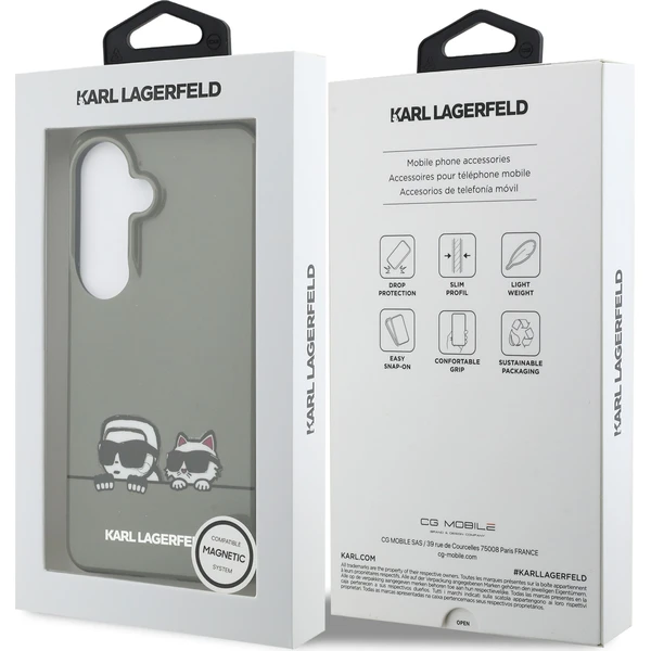 Karl Lagerfeld IML K&CH Peekaboo Logo Magnetic kryt Samsung Galaxy S26 černý - Pouzdra - Obrázek aa61d7b55c184b569175079f1b285e26