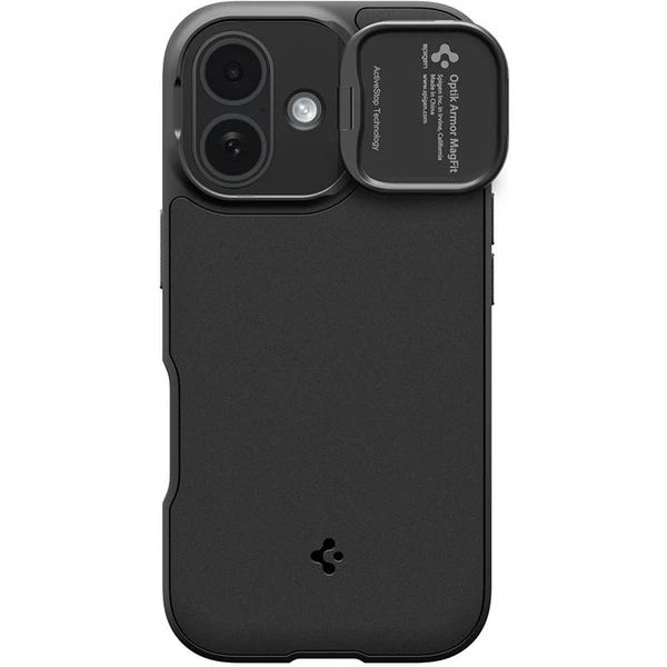 Spigen Optik Armor MagSafe kryt iPhone 17 black - Pouzdra - Obrázek aa6c9ebb7f584d9d8e3d60fa126d5e0c