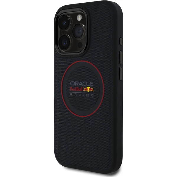 Oracle Red Bull Racing PU Leather Red Ring MagSafe kryt iPhone 16 Pro modrý - Pouzdra - Obrázek aa709eb720844a66aabc3077ef9fd20a