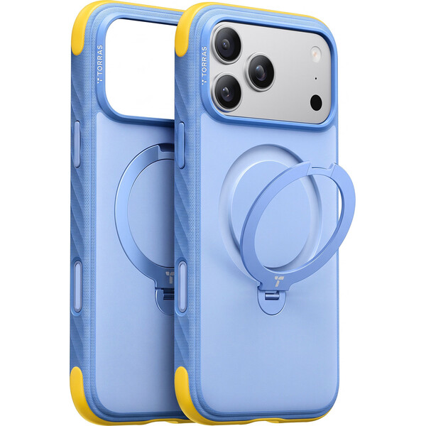 Torras Ostand Q3 Rugg MagSafe kryt iPhone 18 Pro modrý
