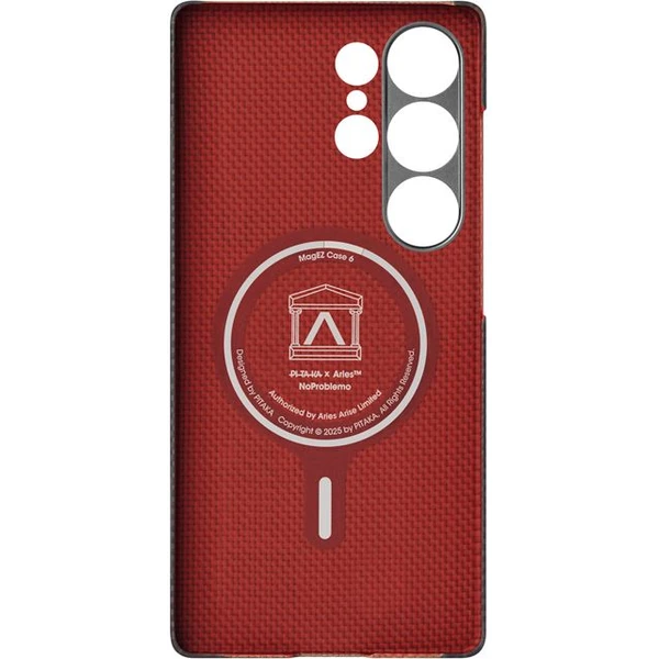 Pitaka x Aries Tactile Woven Case kryt Samsung Galaxy S25 Ultra NoProblemo - Pouzdra - Obrázek aa8a5c52512040eeb70bd89b80975e22