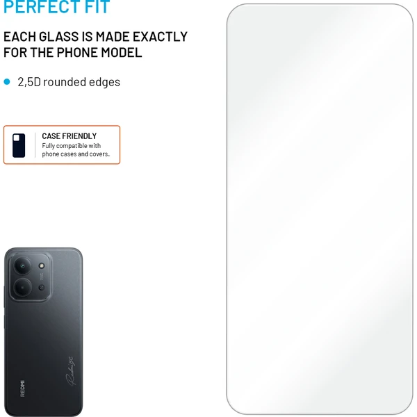 FIXED 2,5D tvrzené sklo Xiaomi Redmi 15C 4G/5G čiré - Ochranné folie a skla - Obrázek aa9dba92107c40a3b2eac14db1ca1ef5