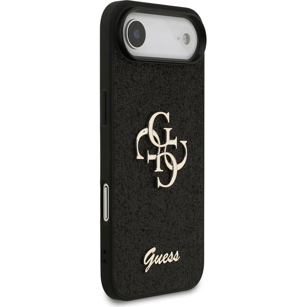 Guess PU Fixed Glitter 4G Metal Logo kryt iPhone Air černý - Pouzdra - Obrázek aaba4d94e39144d8851bf14586df2a66