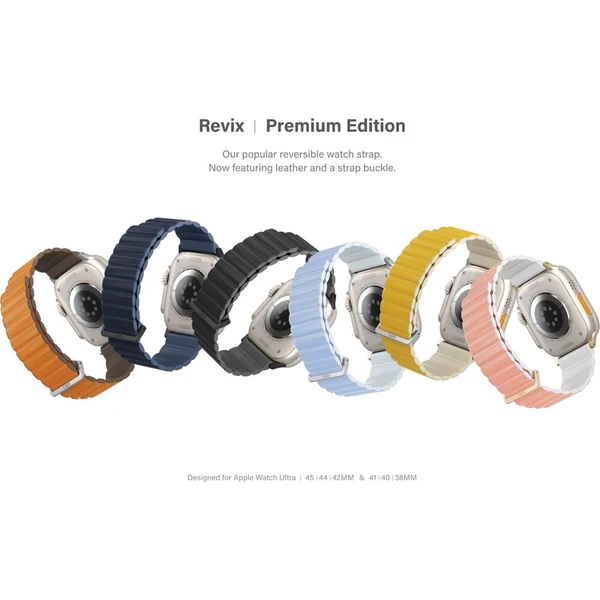 UNIQ Revix Premium Edition řemínek pro Apple Watch 49/46/45/44/42mm Blush (růžový/bílý) - Řemínky - Obrázek aabb1d5f59194df1a10dfefceee60eff