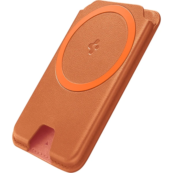 Spigen Valentinus MagFit+ MagSafe Wallet 3 Card peněženka metallic orange - Peněženky - Obrázek aac161c2501f4d8a98d3721359bd95a7