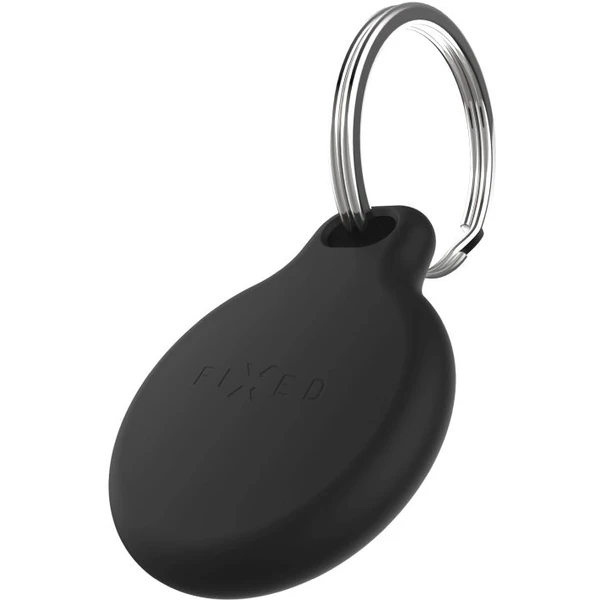 FIXED Silky silikonové pouzdro Apple AirTag černé - Pouzdra - Obrázek aacfbe1c68804f3c9fa9b9118402c627