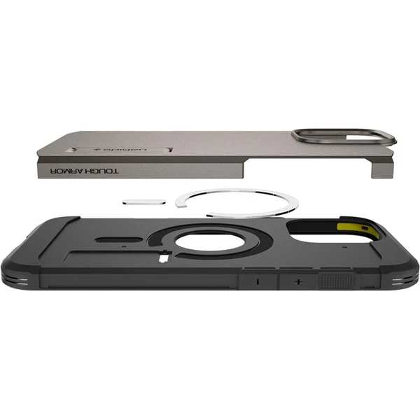 Spigen Tough Armor MagSafe kryt iPhone 16 Pro gunmetal - Pouzdra - Obrázek aae8ceb818aa40038b94344814c17530