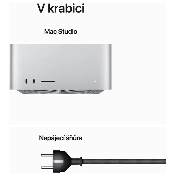 Apple Mac Studio / M2 Max / 512GB / 32GB / stříbrný (Další) - Stolní počítače - Obrázek aaf01e05ef614cfe9f05a0471bf1ab82