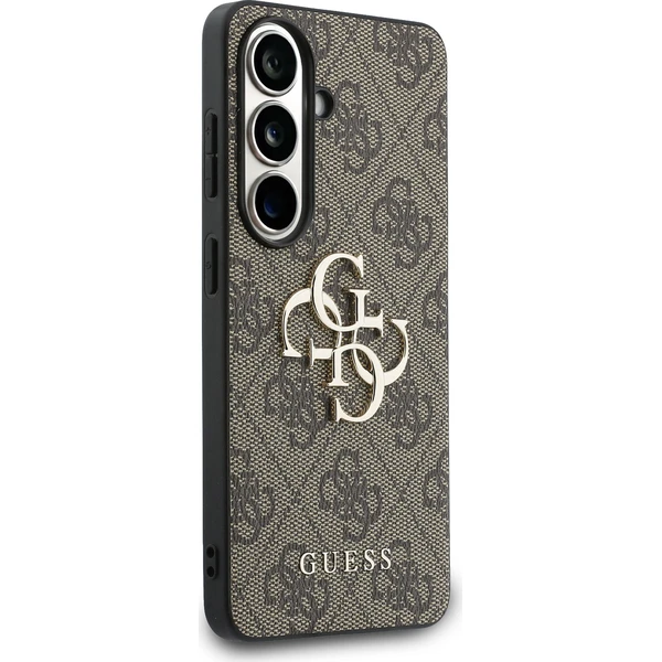 Guess PU 4G Metal Logo kryt Samsung Galaxy S26 hnědý - Pouzdra - Obrázek ab2140638e69426a9367ba5d909460f4