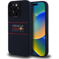 Oracle Red Bull Racing Silicone Horizontal Logo MagSafe kryt iPhone 16 Pro Max modrý - Pouzdra
