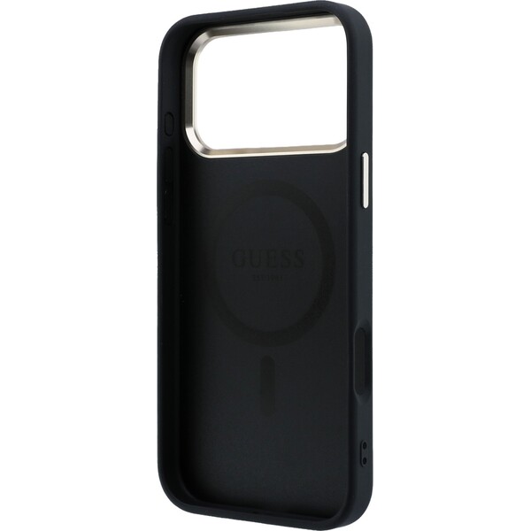 Guess PU Leather 4G Gold Frame MagSafe kryt iPhone 18 Pro černý - Pouzdra - Obrázek ab37f96181d1444094636003e3dc8b44