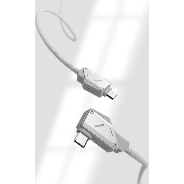 Aulumu M07 Steady Aluminum 240W Hi-Speed Charging & Data USB-C kabel (2m) Gray - Kabely a redukce - Obrázek ab389d1c323b4114995d4d9d0ccb915a