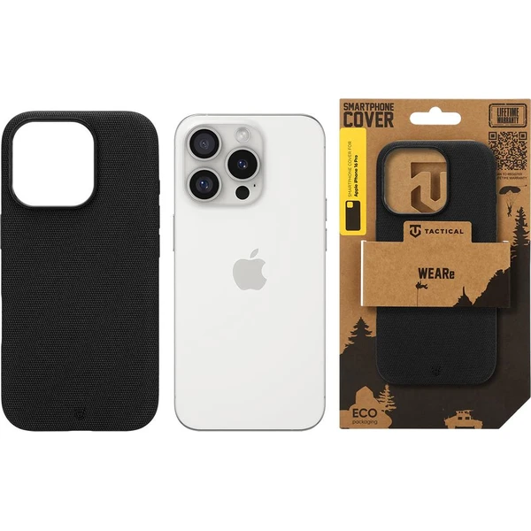 Tactical MagForce WEARe MagSafe kryt Apple iPhone 16 Pro Black - Pouzdra - Obrázek ab4a9ec61b354eb486942ac4ab310616