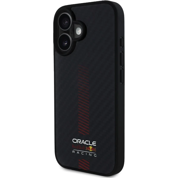 Oracle Red Bull Racing Carbon Powerbar MagSafe kryt iPhone 16 černý - Pouzdra - Obrázek ab58f6a9d6724e408ce4a7640bc70d47