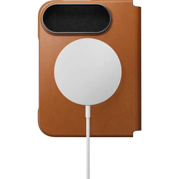 Nomad Traditional Leather Folio (Horween) MagSafe kožené pouzdro iPhone Duo sedlová hnědá - Pouzdra - Obrázek ab5afb8f99954597a2a2bee9115afd8e