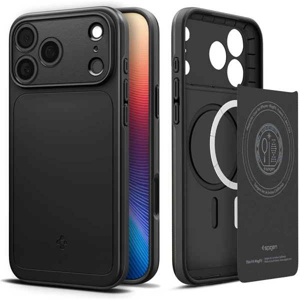 Spigen Thin Fit MagSafe kryt iPhone 17 Pro Max black - Pouzdra - Obrázek ab60ee9316344ccbbd1dd6f68b162b7d