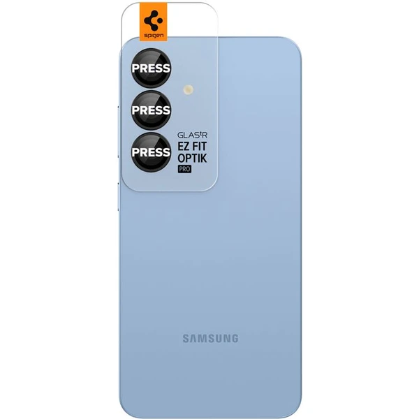 Spigen Glass tR EZ Fit Optik Pro HD skla na fotoaparát Samsung Galaxy S25+ černá (2 ks) - Ochranné folie a skla - Obrázek ab6d6f2c7dff4de796d11bbf21e2f1ea