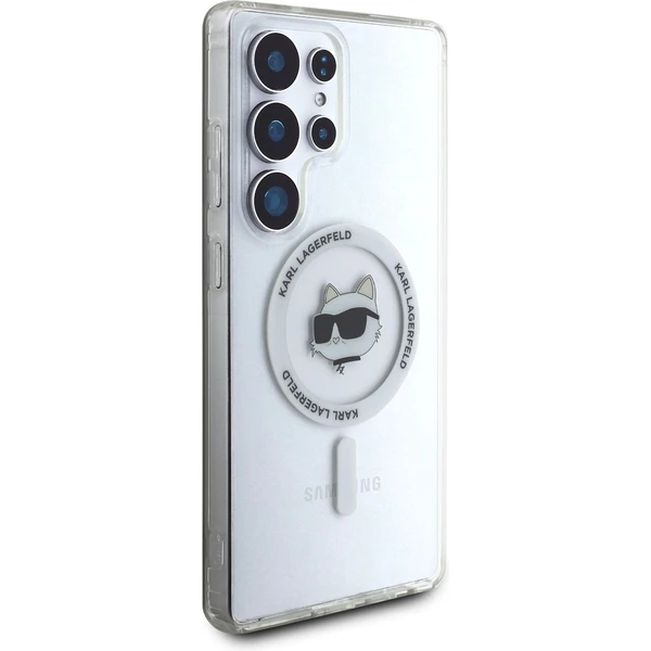 Karl Lagerfeld IML Choupette Head MagSafe kryt Samsung Galaxy S25 Ultra čirý - Pouzdra - Obrázek ab73ab4e127a4087a4c82724542af4a2