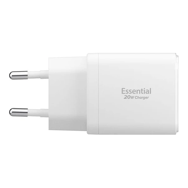 Spigen Essential EE202EU (20W) USB-C/USB-A nabíječka bílá - Nabíječky - Obrázek ab97234e96c143e8ba1a0590e01d7201