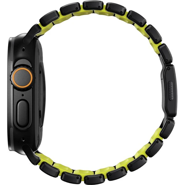 Nomad Stratos Band FKM řemínek Apple Watch 45/46/49mm Black Titanium/Volt - Řemínky - Obrázek abb2feb9345b4fc08794e008eba4c1b3