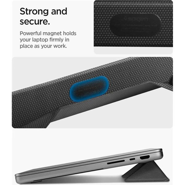 Spigen Slim Fold Laptop Stand LD201-S4 stojánek pro notebook/MacBook černý - Stojánky - Obrázek abbe8e2bc758477f9a8095aa503fa301