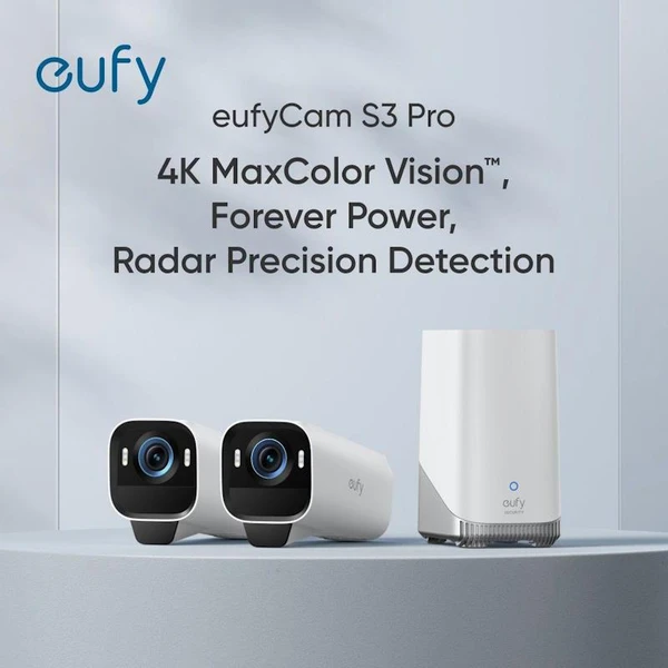 Anker eufyCam S3 Pro bílá - IP kamery - Obrázek abdcac41d65949ae95cf6e171ba832b5