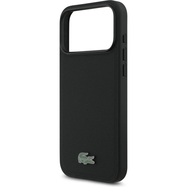 Lacoste Iconic Petit Pique MagSafe kryt + peněženka iPhone 17 Pro Max černý - Pouzdra - Obrázek abe8603f091d4664ac61a0839bb5c454