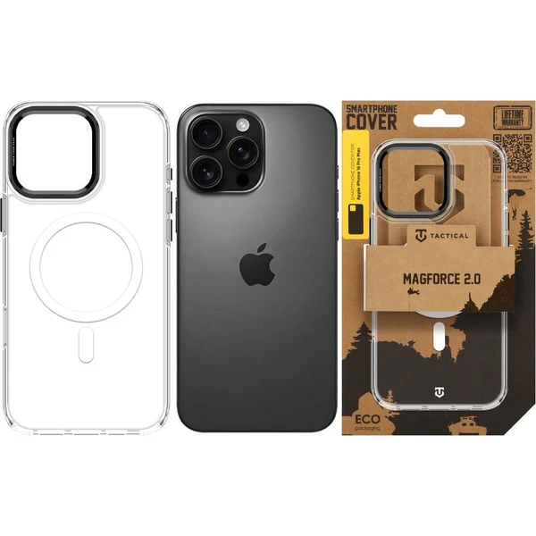 Tactical MagForce 2.0 MagSafe kryt Apple iPhone 16 Pro Max černý - Pouzdra - Obrázek abfe9a99c8c54670b25258359da09091