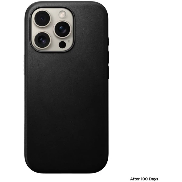 Nomad Modern Leather Case MagSafe kryt iPhone 16 Pro černý - Pouzdra - Obrázek ac0c942e1a4e425288a301b3d591b179
