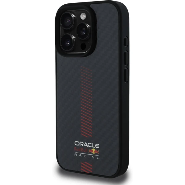 Oracle Red Bull Racing Carbon Powerbar MagSafe kryt iPhone 16 Pro černý - Pouzdra - Obrázek ac1383dd95164fa39421d08a9dc4632c