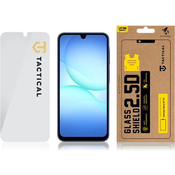 Tactical Glass Shield 2.5D sklo pro Samsung Galaxy A17 4G/5G čiré - Ochranné folie a skla - Obrázek ac17602467654fc7b210817eb923694b