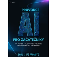 Průvodce AI pro začátečníky + BONUS: 175 promptů - E-kniha